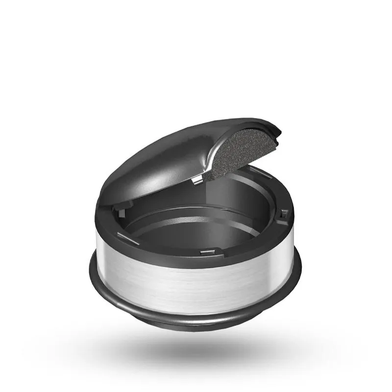 OBO Schutzhaube SHF80/30M/9011 schwarz mit Metallring