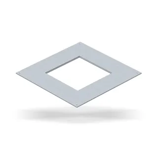 OBO Montagedeckel DUG250-3/4 282x282x4 250-2/3 f. GES4