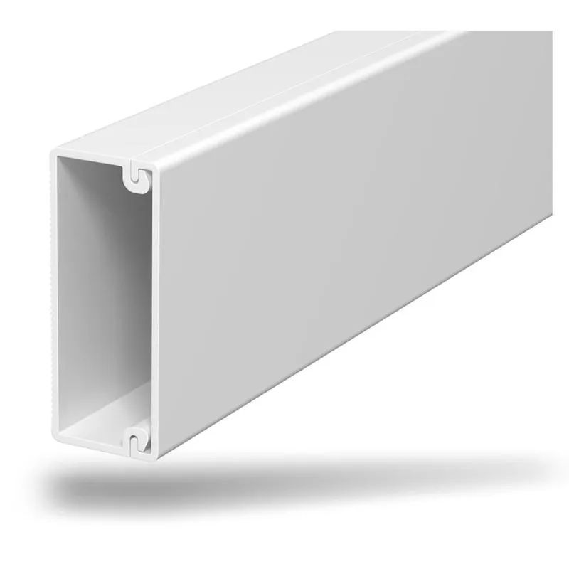OBO Wand- und Deckenkanal WDK 20050 20x50 reinweiss
