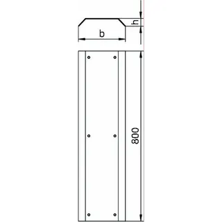 OBO Blinddeckel AIKA/D15040 150x40 – Bild 2