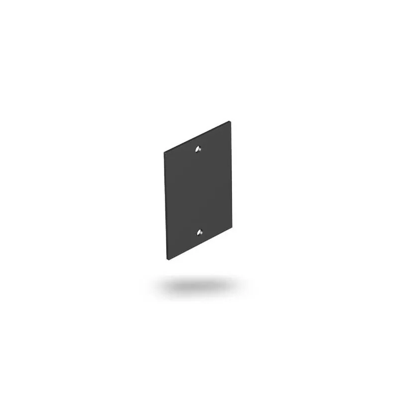 OBO Abdeckplatte T4B/P01S/9011 schwarz T4B 55x77mm