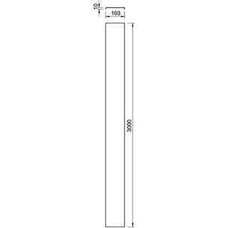 OBO Deckel AZDU 100 103x3000 – Bild 2