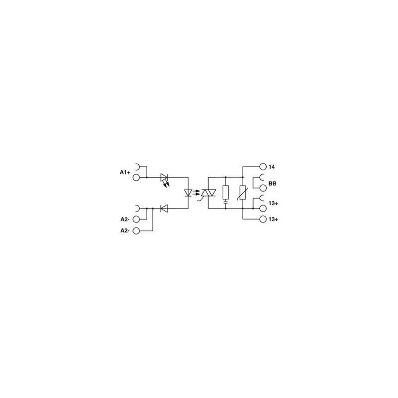 Phoenix Contact Solid-State-Relaismodul PLC-OPT- 24DC/230AC/2.4/ACT