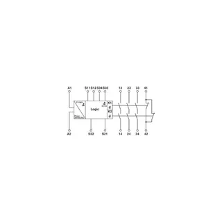 Phoenix Contact Sicherheitsrelais PSR-SCP- 24UC/ESAM4/3X1/1X2/B