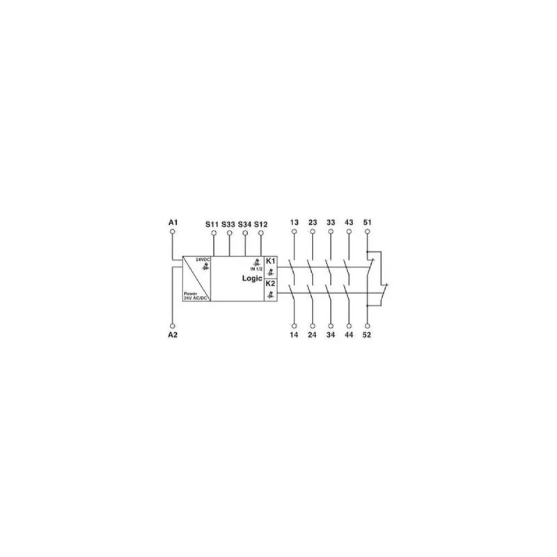 Phoenix Contact Sicherheitsrelais PSR-SCP- 24UC/ESA2/4X1/1X2/B