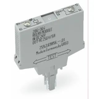 WAGO Relaisbaustein 286-364 24VDC 1S