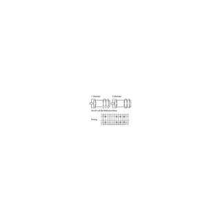 WAGO Relaissockel 788-102 für 15mm hohe Relais 2 Wechsler