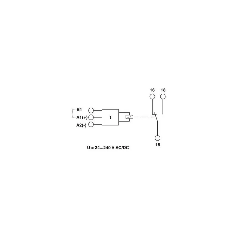 Phoenix Contact Zeitrelais ETD-BL-2T-I-230-PT