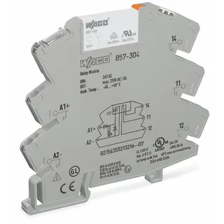 WAGO Stecksockel mit Relais 857-304 DC24V 1Wechsler