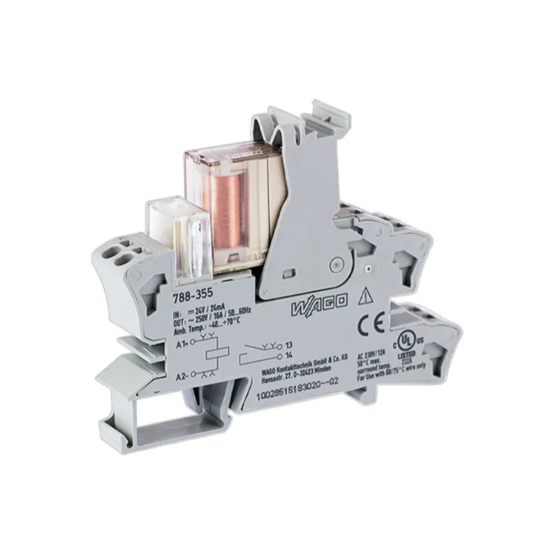 WAGO Stecksockel mit Relais 788-355 24VDC/1NO/16A