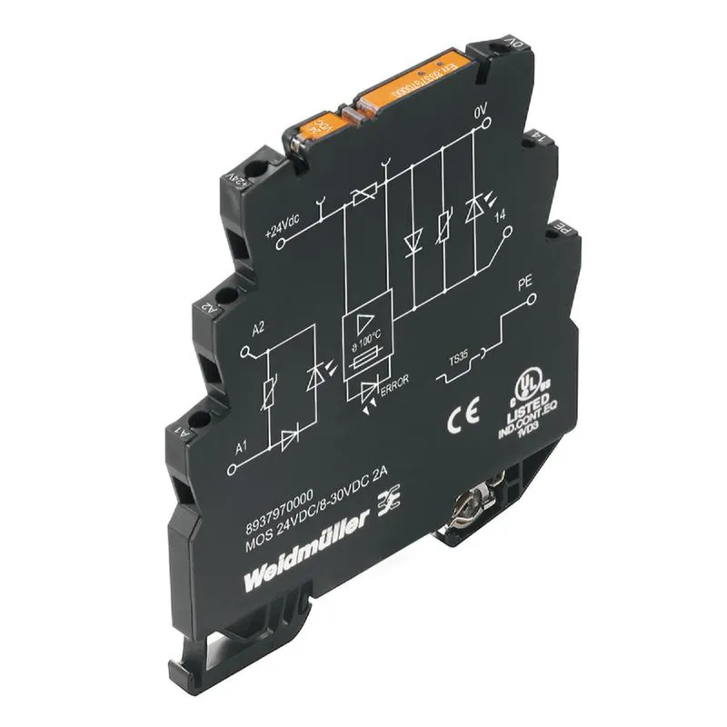 Weidmüller Optokoppler MOS 24VDC/8-30VDC 2A MICROOPTO 8937970000 1 STK