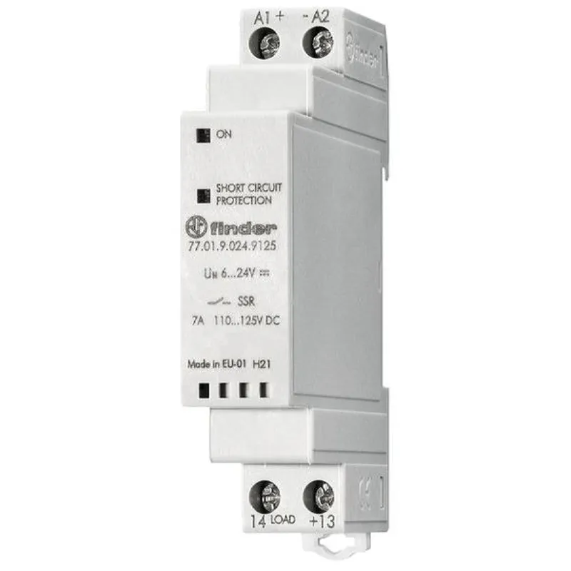 Finder Relais mit 1 SSR-Kontakt 7 A/85 bis 140 V DC 1 STK