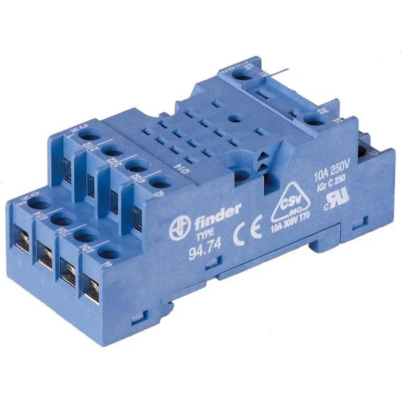 Finder Relaisfassung 94.74 blau 1 STK