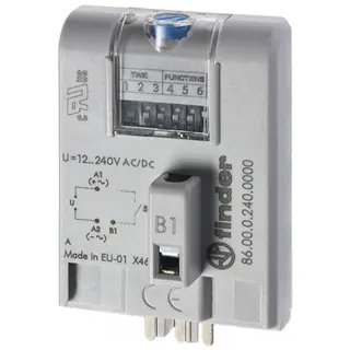 Finder Zeitmodul 86.00.0.240 Bereich: 0,05s-100h 1 STK