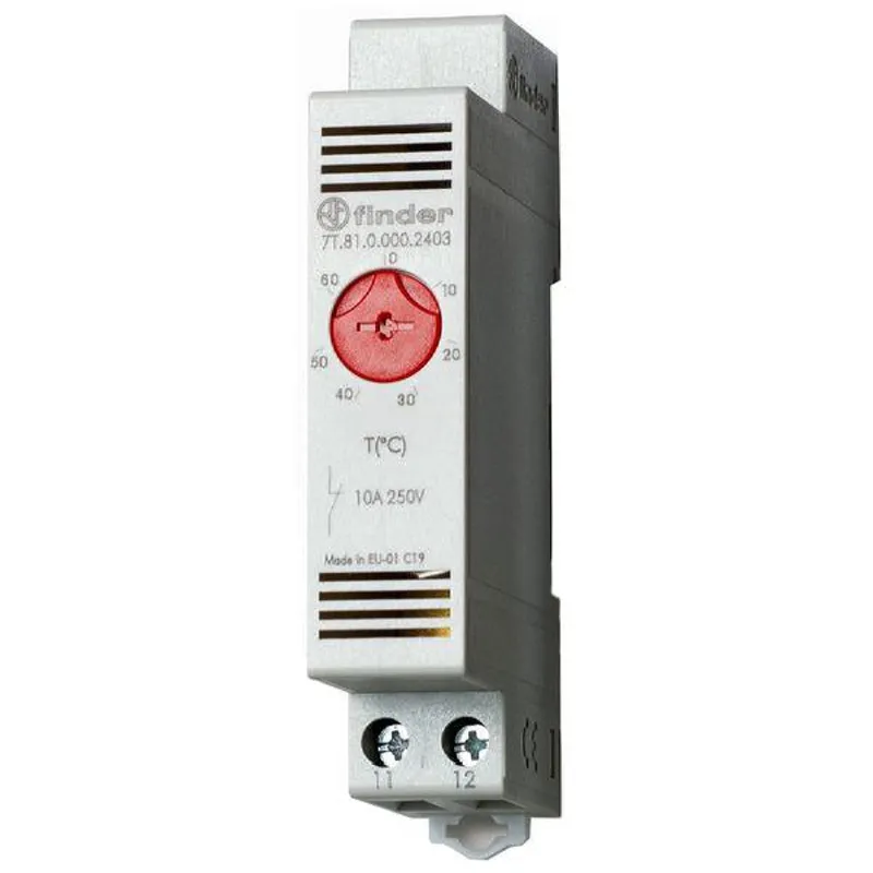 Finder Vari-Thermostat 7T.81.0.000.2403 für Schaltschrank 1 STK