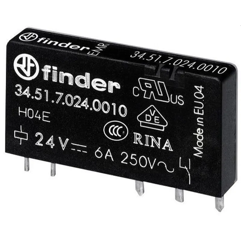 Finder Steck-/Printrelais 34.51.7.024.4010 20 STK