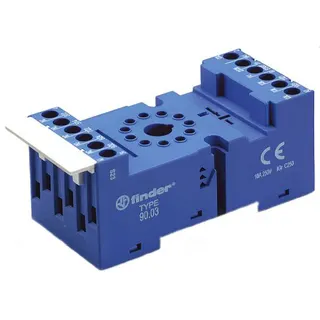 Finder Relaisfassung 90.03 blau 1 STK