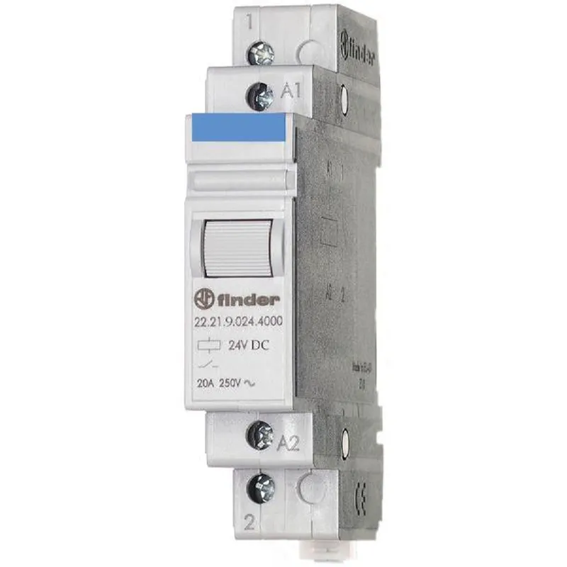 Finder Installations-Relais 1S 20A 24VDC 1 STK