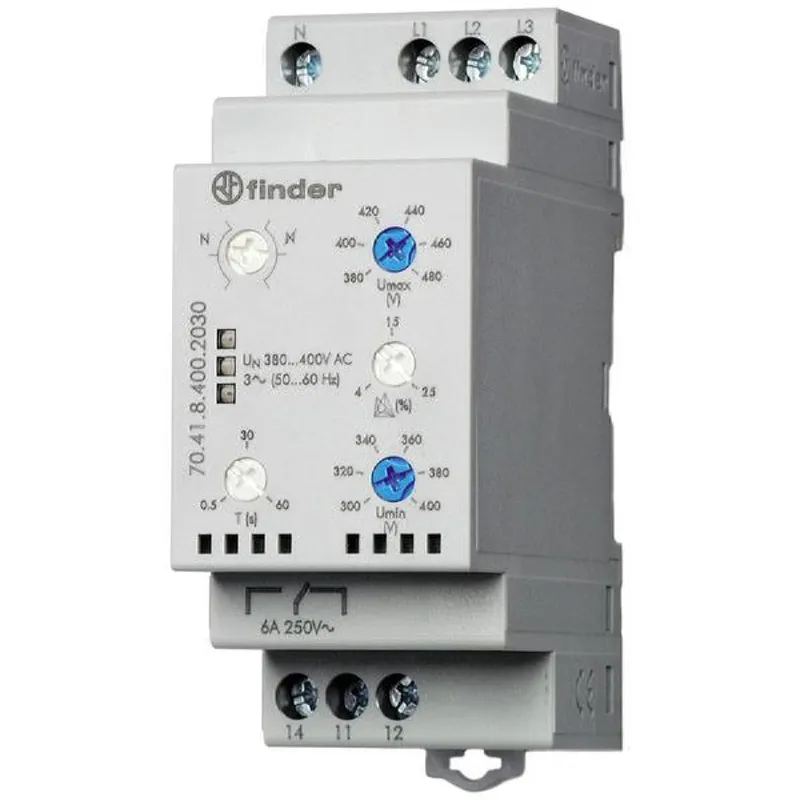 Finder MF-Phasenüberwachung 70.41.8.400.2030 3-phasen 1 STK