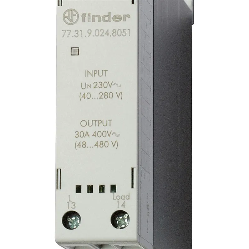 Finder Elektronisches Relais 77.31.9.024.8051 24VDC 1S 30A 1 STK