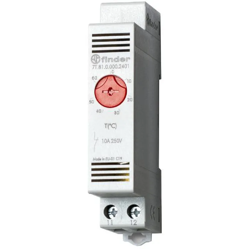 Finder Vari-Thermostat 7T.81.0.000.2401 für Schaltschrank 1 STK