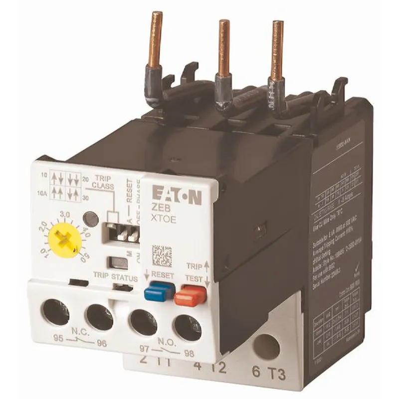 EATON Electric Motorschutzrelais ZEB65-45 9-45A