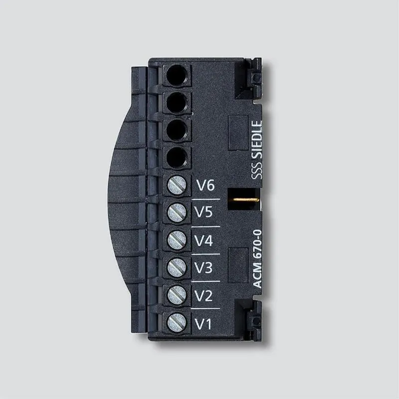 Siedle Klemmblock ACM 670-... schwarz 200029836-00