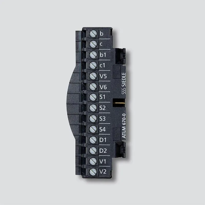 Siedle Klemmblock für ATLM 670-... Schwarz 200029835-00