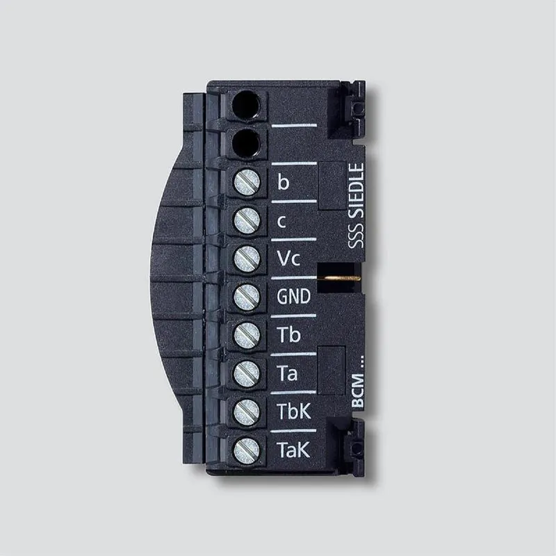 Siedle Klemmblock für BCMC/BCMM 650-... schwarz 200029921-00