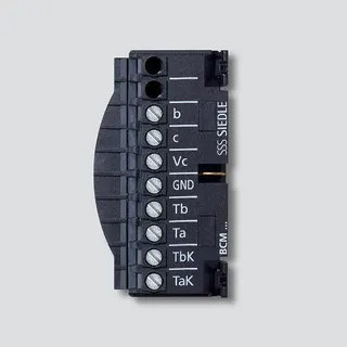 Siedle Klemmblock für BCMC/BCMM 650-... schwarz 200029921-00