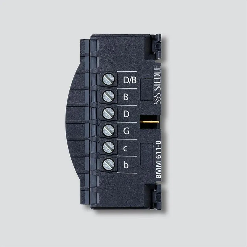 Siedle Klemmblock für BMM 611-... schwarz 200029976-00