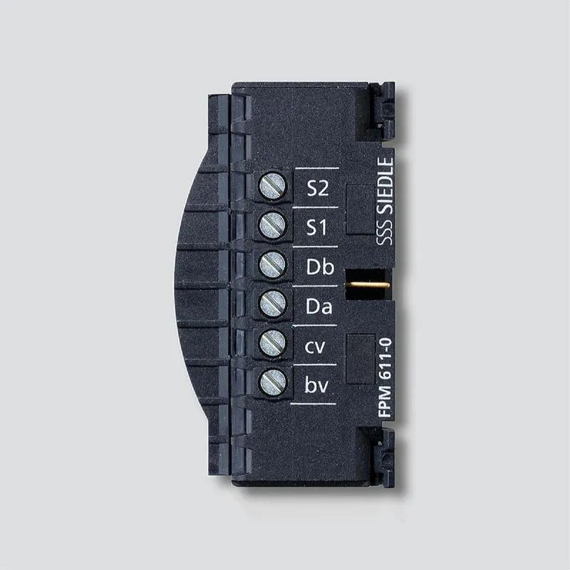 Siedle Klemmblock zu FPM 611-... schwarz 200029928-00