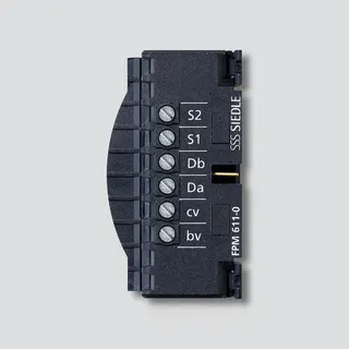 Siedle Klemmblock zu FPM 611-... schwarz 200029928-00