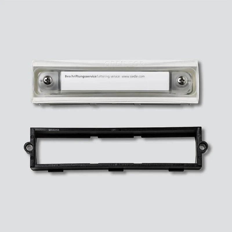 Siedle Klingeltaste kpl. für CL 01 Classic Glasklar 200042811-00