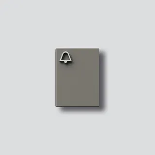 Siedle Klingeltaste mit Glockensymbol zu TM 612-3/BTM 650-03 TM 200029805-00