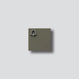 Siedle Klingeltaste mit Glockensymbol zu TM 612-4/BTM 650-04 BG 200029946-00