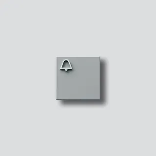 Siedle Klingeltaste mit Glockensymbol zu TM 612-4/BTM 650-04 TM 200029808-00