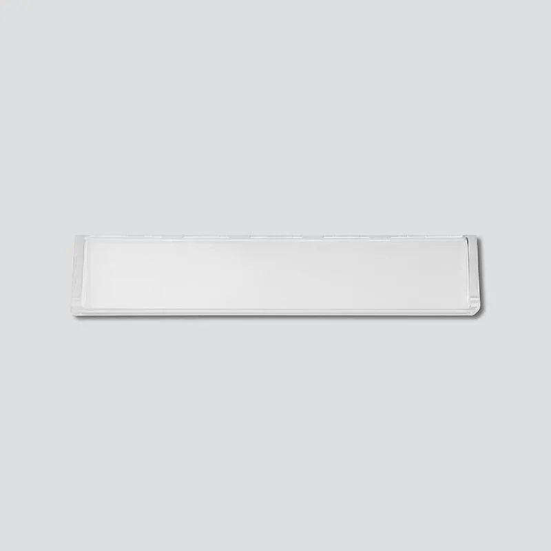 Siedle Namensschild-Oberteil Brief-Klappe für CL 02 Classic Glasklar (3 St.) 200029967-00