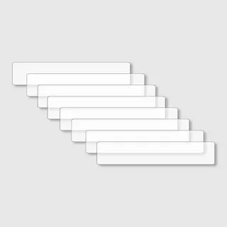 Siedle Schrifteinlage für CA 812-4 weiss f. Namensschild 200029871-00