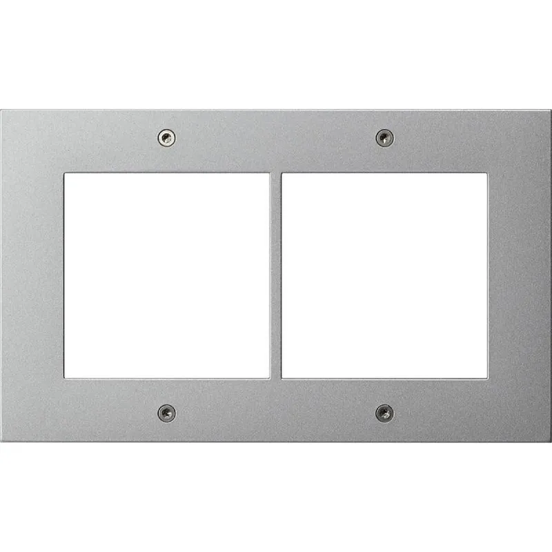 Gira Designrahmen 850265 2f Türstation AP TX_44 F alu 850265