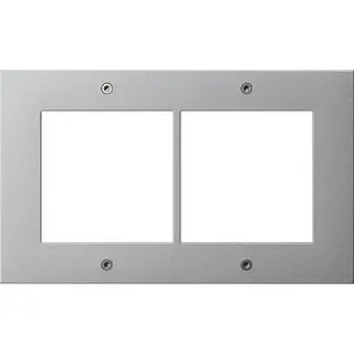 Gira Designrahmen 850265 2f Türstation AP TX_44 F alu 850265