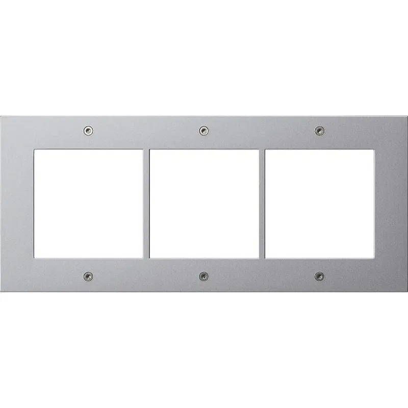 Gira Designrahmen 850365 3f Türstation AP TX_44 F alu 850365