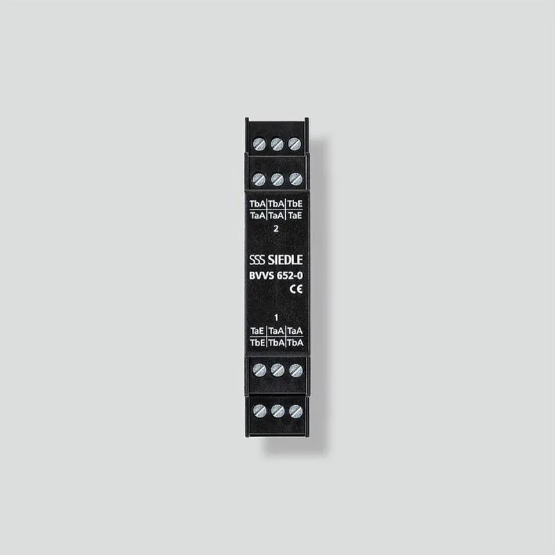 Siedle Videoverteiler BVVS 652-0 schwarz symetrisch