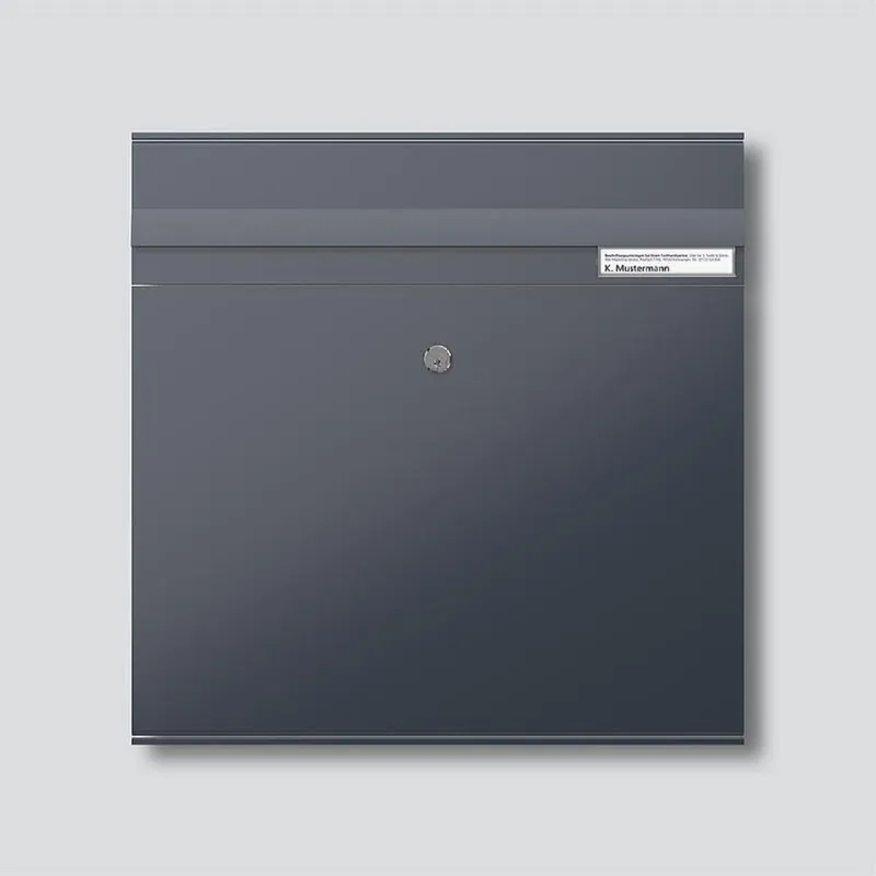 Siedle Briefkastenmodul BKM 611-4/4-0 AG anthrazitgrau