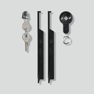 Siedle Verriegelungs-Set für BKM/AFM 611-... schwarz 200048052-00