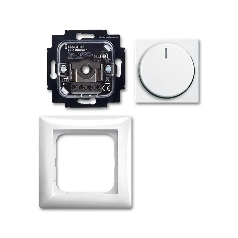 Busch-Jaeger LED-Dimmer-Set Set 6523 UJ-914-102 balance SI