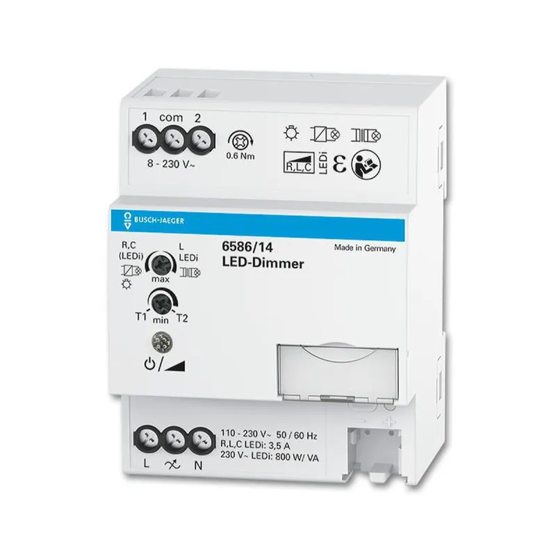 Busch-Jaeger LED-Dimmer 6586/14 REG 800VA