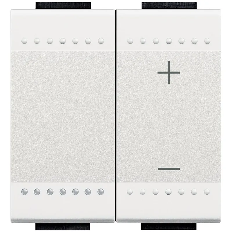 Bticino Tastdimmer N4408N 600VA RL 2mod weiss