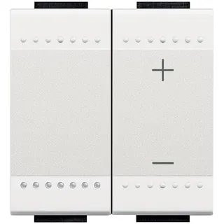 Bticino Tastdimmer N4408N 600VA RL 2mod weiss
