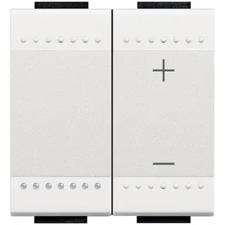 Bticino Tastdimmer N4410N 0-10V 600VA 2m weiss
